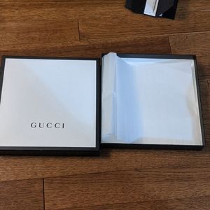 - Gucci empty box 10" x 10"x 1 "